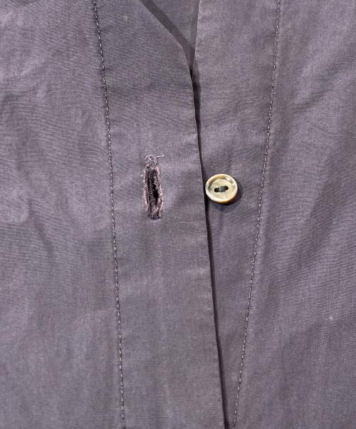 ARTS&SCIENCE（アーツアンドサイエンス）ARTS&SCIENCE (アーツアンドサイエンス) コットンバンドカラーワンピース パープル サイズ:1の古着・服飾アイテム