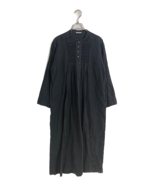 ARTS&SCIENCE（アーツアンドサイエンス）ARTS&SCIENCE (アーツアンドサイエンス) front smocking dress/フロントスモーキングドレス グレー サイズ:1の古着・服飾アイテム