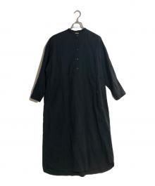 ARTS&SCIENCE（アーツアンドサイエンス）の古着「コットンリネンタックワンピース」｜グレー