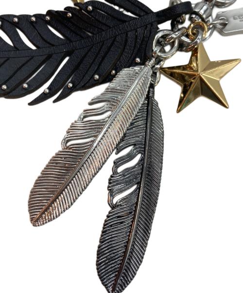 COACH（コーチ）COACH (コーチ) フェザーチャーム ブラックの古着・服飾アイテム