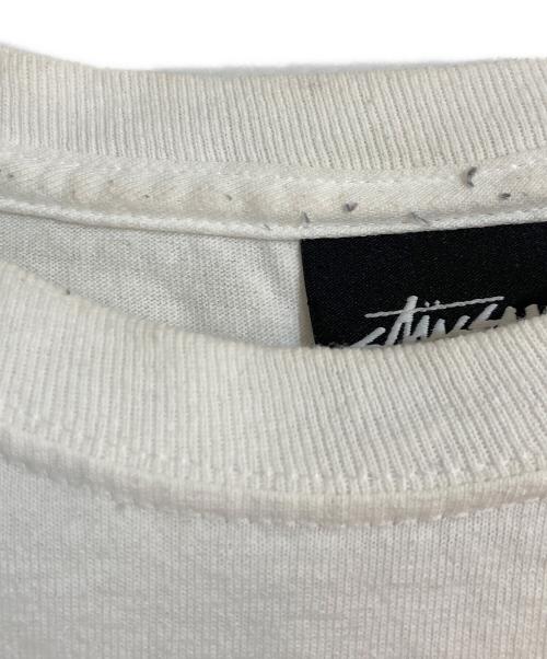 stussy（ステューシー）stussy (ステューシー) Denim Tears (デニムティアーズ) Pass the Baton Tee（パスザバトンＴシャツ） ホワイト サイズ:XLの古着・服飾アイテム