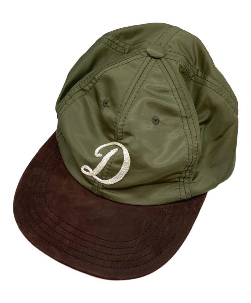 THE H.W.DOG&CO.（エイチダブリュードッグアンドコー）THE H.W.DOG&CO. (エイチダブリュードッグアンドコー) MA-1 MID PROFILE CAP/ミッドプロファイルキャップ オリーブの古着・服飾アイテム