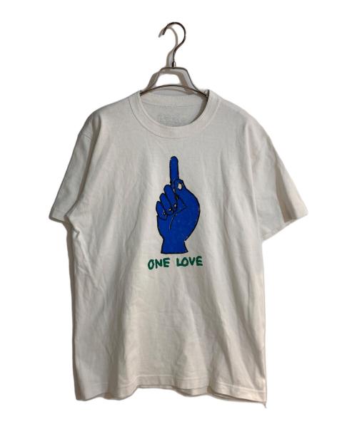 sacai（サカイ）sacai (サカイ) GONZ (ゴンズ) sacai Gonz ONE LOVE T-Shirt ホワイト サイズ:不明の古着・服飾アイテム