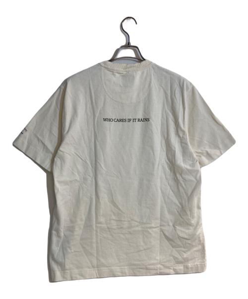 Noah（ノア）Noah (ノア) Barbour (バブアー) Archive Swan tee（アーカイブスワンＴシャツ） ベージュ サイズ:ｌの古着・服飾アイテム