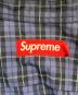 中古・古着 Supreme (シュプリーム) supreme loose fit mini plaid s/s shirt／ルーズフィット ミニ プレイド パープル サイズ:Ｌ：23000円