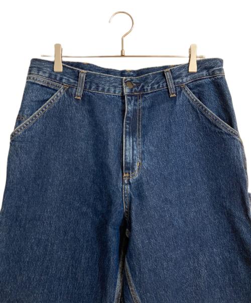 Carhartt WIP（カーハート ワークインプログレス）Carhartt WIP (カーハート ワークインプログレス) SINGLE KNEE PANT（シングルニーパンツ） インディゴ サイズ:W32×L32の古着・服飾アイテム