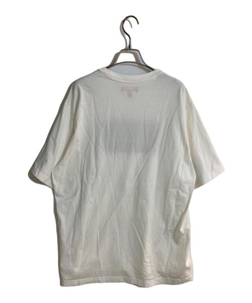 SUPREME（シュプリーム）SUPREME (シュプリーム) Intarsia Label S/S Top/インターシアレーベル半袖カットソー ホワイト サイズ:Mの古着・服飾アイテム