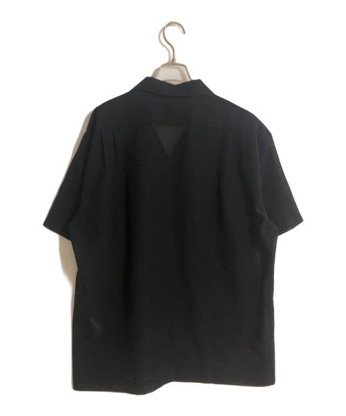 SCHOTT BROS.（ショット）SCHOTT BROS. (ショットブロス) SLUB CHIFFON S/S SHIRT/スクラブシフォンシャツ ブラック サイズ:XLの古着・服飾アイテム