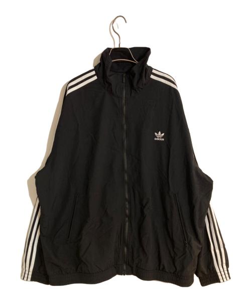 adidas Originals（アディダスオリジナル）adidas originals (アディダスオリジナル) アディカラー ウーブン ファイヤーバード トラックトップ ブラック サイズ:5XLの古着・服飾アイテム