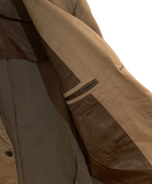 Brilla per il gusto（ブリッラ ペル イルグースト）Brilla per il gusto (ブリッラ ペル イルグースト) コットンテーラードジャケット ブラウン サイズ:50の古着・服飾アイテム