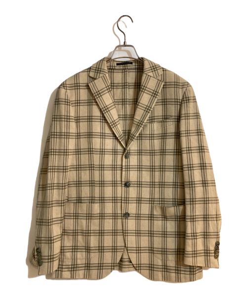 Lubiam（ルビアム）Lubiam (ルビアム) ウールテーラードジャケット ブラウン サイズ:不明の古着・服飾アイテム