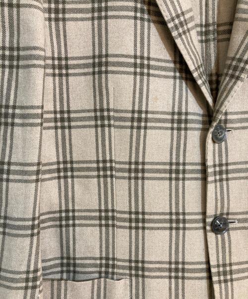 Lubiam（ルビアム）Lubiam (ルビアム) ウールテーラードジャケット ブラウン サイズ:不明の古着・服飾アイテム