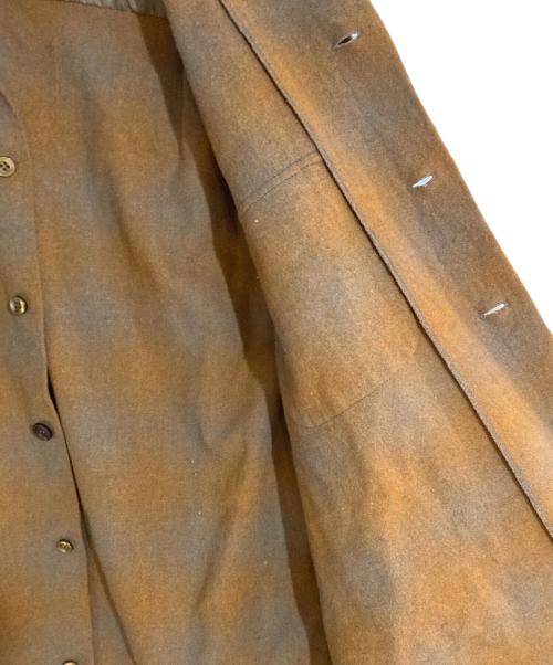 PENDLETON（ペンドルトン）PENDLETON (ペンドルトン) ヴィンテージオンブレオープンカラーシャツ ブラウン サイズ:Mの古着・服飾アイテム