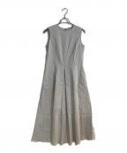 theory luxeセオリーリュクス）の古着「Lush Linen Jadie Dress（ラッシュリネンジェイディードレス）」｜ベージュ