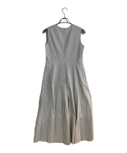 theory luxe（セオリーリュクス）theory luxe (セオリーリュクス) Lush Linen Jadie Dress（ラッシュリネンジェイディードレス） ベージュ サイズ:SIZE38の古着・服飾アイテム