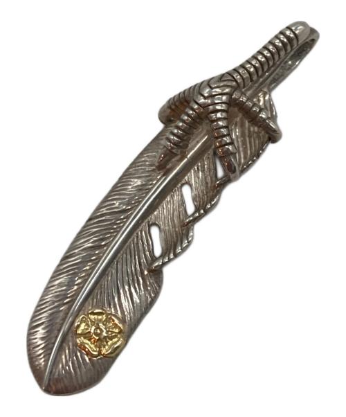 Tady & King（タディアンドキング）Tady & King (タディアンドキング) 爪SVフェザーGPローズ MMサイズの古着・服飾アイテム