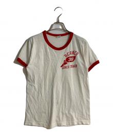 Champion（チャンピオン）の古着「リンガーTシャツ」｜ホワイト