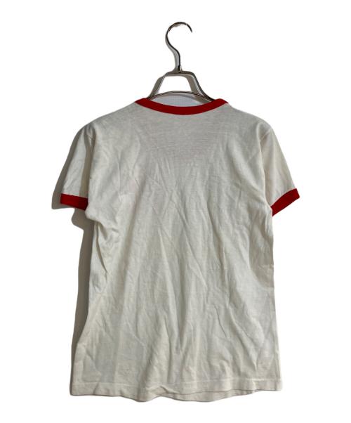 Champion（チャンピオン）Champion (チャンピオン) リンガーTシャツ ホワイト サイズ:Mの古着・服飾アイテム