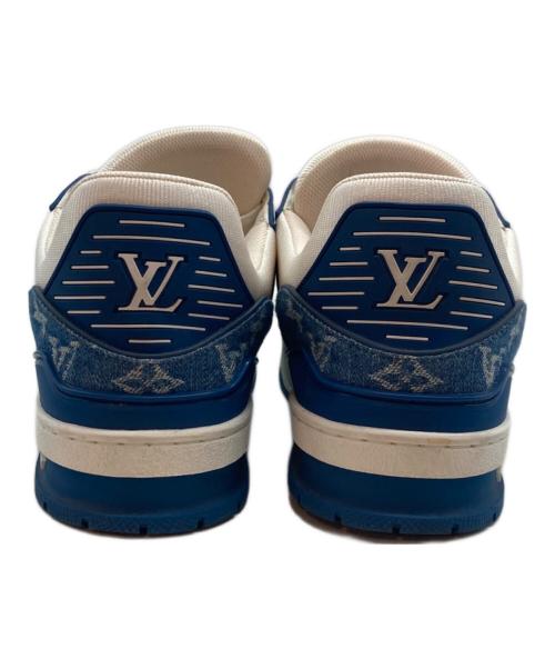 LOUIS VUITTON（ルイ ヴィトン）LOUIS VUITTON (ルイ ヴィトン) LVトレイナー ブルー サイズ:8の古着・服飾アイテム