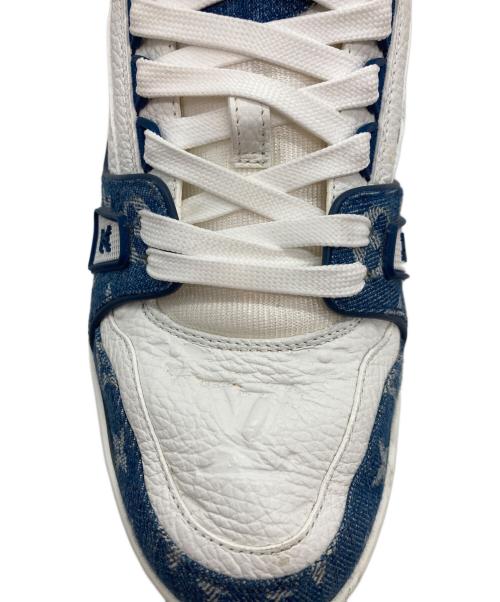 LOUIS VUITTON（ルイ ヴィトン）LOUIS VUITTON (ルイ ヴィトン) LVトレイナー ブルー サイズ:8の古着・服飾アイテム