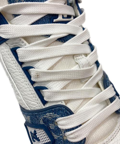 LOUIS VUITTON（ルイ ヴィトン）LOUIS VUITTON (ルイ ヴィトン) LVトレイナー ブルー サイズ:8の古着・服飾アイテム