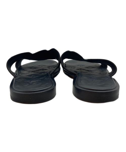 LOUIS VUITTON（ルイ ヴィトン）LOUIS VUITTON (ルイ ヴィトン) LV オアシス・ライン サンダル ブラック サイズ:7の古着・服飾アイテム