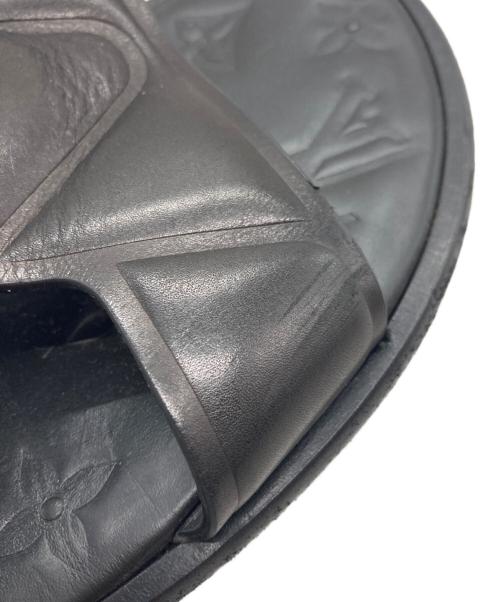 LOUIS VUITTON（ルイ ヴィトン）LOUIS VUITTON (ルイ ヴィトン) LV オアシス・ライン サンダル ブラック サイズ:7の古着・服飾アイテム