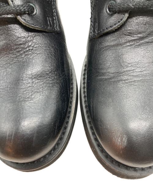 FABIO RUSCONI（ファビオルスコーニ）FABIO RUSCONI (ファビオルスコーニ) ラウンドトゥレースアップショートブーツ ブラック サイズ:36の古着・服飾アイテム