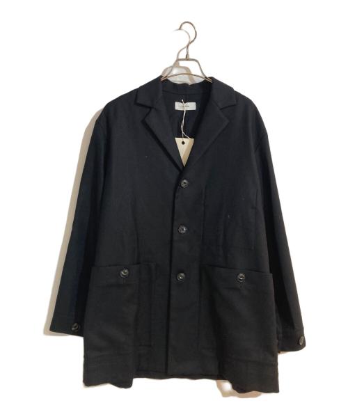 MARKA（マーカ）MARKA (マーカ) WORK JACKET - wool flannel ブラック サイズ:2 未使用品の古着・服飾アイテム