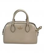 Kate Spadeケイトスペード）の古着「マディソンダッフルクロスボディバッグ」｜ホワイト