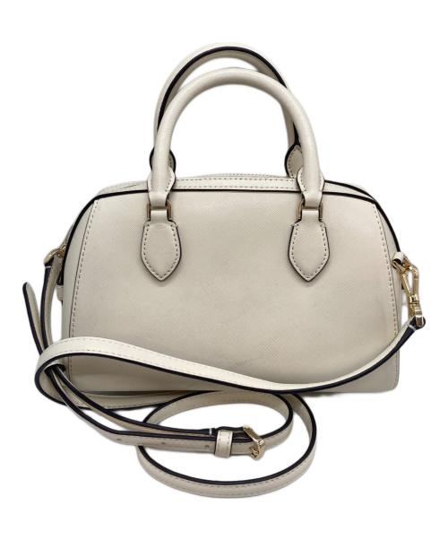 Kate Spade（ケイトスペード）Kate Spade (ケイトスペード) マディソンダッフルクロスボディバッグ ホワイトの古着・服飾アイテム