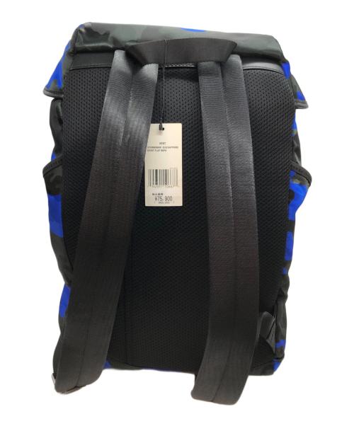 MICHAEL KORS（マイケル・コース）MICHAEL KORS (マイケルコース) KENT SPORT FLAP BKPK/ケント スポーツ ナイロン フラップ バックパック ブルー 未使用品の古着・服飾アイテム