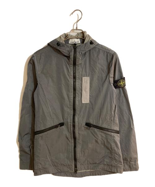 STONE ISLAND（ストーンアイランド）STONE ISLAND (ストーンアイランド) Metal Flock Hooded Jacket/メタル フロック フーデッド ジャケット グリーン サイズ:Sの古着・服飾アイテム