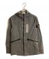 STONE ISLAND（ストーンアイランド）の古着「Metal Flock Hooded Jacket/メタル フロック フーデッド ジャケット」｜グリーン