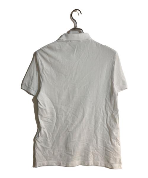 STONE ISLAND（ストーンアイランド）STONE ISLAND (ストーンアイランド) ロゴパッチポロシャツ ホワイト サイズ:Mの古着・服飾アイテム