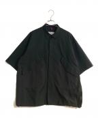 YDOTワイドット）の古着「25SS AIR VENT S/S SHIRT」｜ブラック
