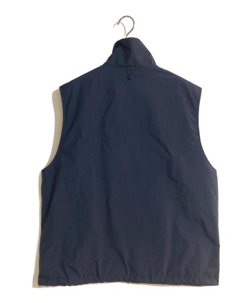 nanamica（ナナミカ）nanamica (ナナミカ) 2L PERTEX UNLIMITED Field Vest ネイビー サイズ:Sの古着・服飾アイテム
