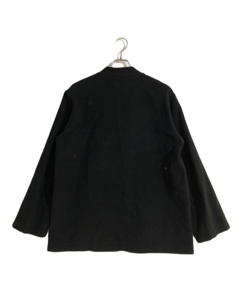 MARKA（マーカ）MARKA (マーカ) LAPELLESS JACKET 2 ブラック サイズ:2の古着・服飾アイテム