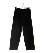 MARKA×ONLY ARKマーカ×オンリーアーク）の古着「STITCHLESS TROUSERS/ステッチレストラウザーズ」｜ブラック