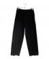 MARKA（マーカ）の古着「STITCHLESS TROUSERS/ステッチレストラウザーズ」｜ブラック