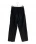 MARKA (マーカ) ONLY ARK (オンリーアーク) STITCHLESS TROUSERS/ステッチレストラウザーズ ブラック サイズ:２：6000円