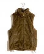 BARNYARDSTORMバンヤードストーム）の古着「ミンクライクベスト」｜ブラウン