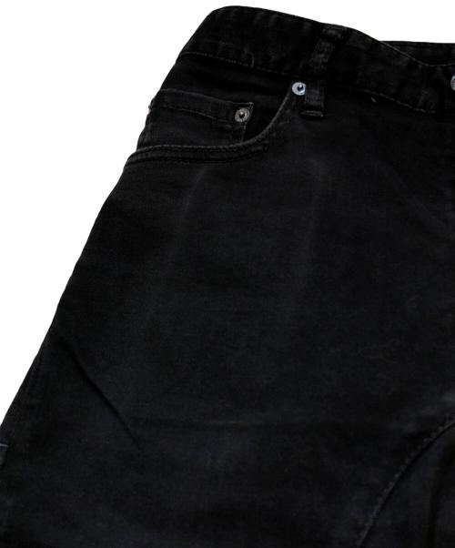 DSQUARED2（ディースクエアード）DSQUARED2 (ディースクエアード) Black Bull Tidy Biker Denim Jeans ブラック サイズ:Mの古着・服飾アイテム