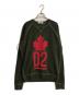 DSQUARED2（ディースクエアード）の古着「クルーネックスウェット」｜グリーン