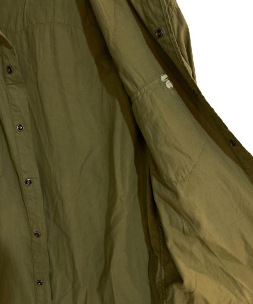 RRL（ダブルアールエル）RRL (ダブルアールエル) Buffalo Western Shirt/ バッファロー ウエスタン シャツ グリーン サイズ:Mの古着・服飾アイテム