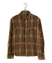 RRL（ダブルアールエル）の古着「プレイドチェックシャツ」｜グリーン