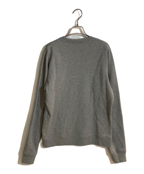 LOEWE（ロエベ）LOEWE (ロエベ) ト アナグラムロゴ刺繍スウェットシャツ グレー サイズ:Sの古着・服飾アイテム
