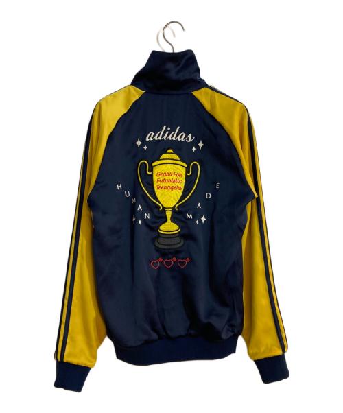 adidas Originals（アディダスオリジナル）adidas Originals (アディダスオリジナル) HUMAN MADE (ヒューマンメイド) リバーシブルトラックジャケット ネイビー サイズ:Mの古着・服飾アイテム