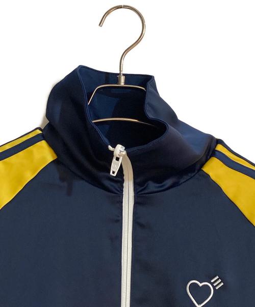 adidas Originals（アディダスオリジナル）adidas Originals (アディダスオリジナル) HUMAN MADE (ヒューマンメイド) リバーシブルトラックジャケット ネイビー サイズ:Mの古着・服飾アイテム