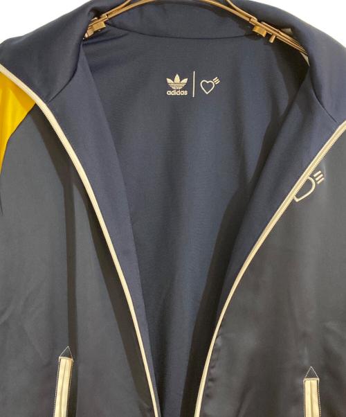 adidas Originals（アディダスオリジナル）adidas Originals (アディダスオリジナル) HUMAN MADE (ヒューマンメイド) リバーシブルトラックジャケット ネイビー サイズ:Mの古着・服飾アイテム